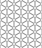 Black and white seamless abstract pattern. Background and backdrop. Grayscale ornamental design. vector