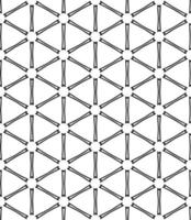 Black and white seamless abstract pattern. Background and backdrop. Grayscale ornamental design. vector