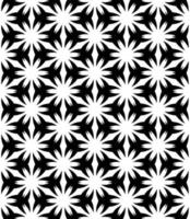 Black and white seamless abstract pattern. Background and backdrop. Grayscale ornamental design. vector