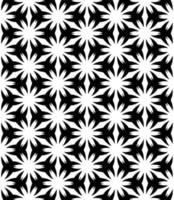 Black and white seamless abstract pattern. Background and backdrop. Grayscale ornamental design. vector