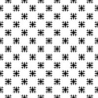 Black and white seamless pattern texture. Greyscale ornamental graphic design. vector