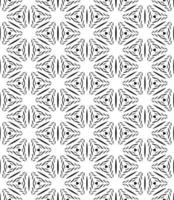 Black and white seamless abstract pattern. Background and backdrop. Grayscale ornamental design. vector