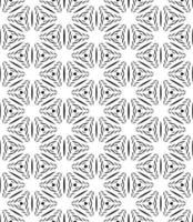 Black and white seamless abstract pattern. Background and backdrop. Grayscale ornamental design. vector