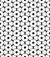 Black and white seamless abstract pattern. Background and backdrop. Grayscale ornamental design. vector