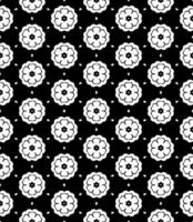 Black and white seamless abstract pattern. Background and backdrop. Grayscale ornamental design. vector