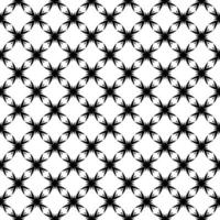 Black and white seamless pattern texture. Greyscale ornamental graphic design. vector