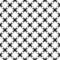 Black and white seamless pattern texture. Greyscale ornamental graphic design. vector