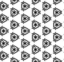 Black and white seamless abstract pattern. Background and backdrop. Grayscale ornamental design. Mosaic ornaments. Vector graphic illustration.