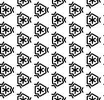 Black and white seamless abstract pattern. Background and backdrop. Grayscale ornamental design. Mosaic ornaments. Vector graphic illustration.