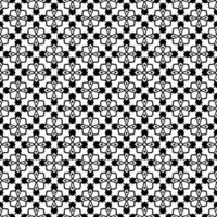 Black and white seamless pattern texture. Greyscale ornamental graphic design. vector