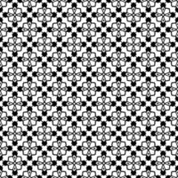 Black and white seamless pattern texture. Greyscale ornamental graphic design. vector