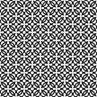 Black and white seamless pattern texture. Greyscale ornamental graphic design. vector
