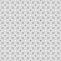 Black and white seamless pattern texture. Greyscale ornamental graphic design. vector