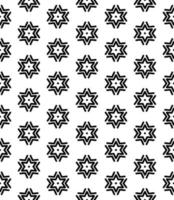 Black and white seamless abstract pattern. Background and backdrop. Grayscale ornamental design. vector