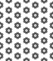 Black and white seamless abstract pattern. Background and backdrop. Grayscale ornamental design. vector