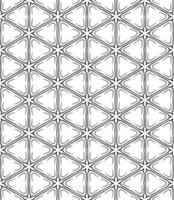 Black and white seamless abstract pattern. Background and backdrop. Grayscale ornamental design. vector