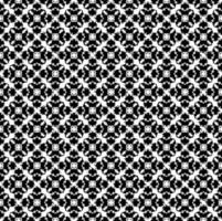 Black and white seamless pattern texture. Greyscale ornamental graphic design. Mosaic ornaments. Pattern template. vector