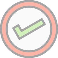 Checkmark Vector Icon Design