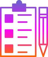 Task List Vector Icon Design
