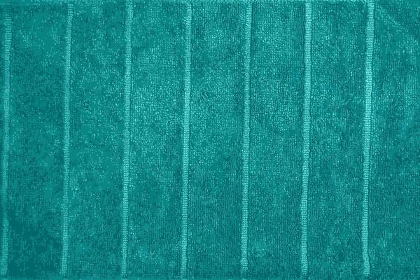 Realistic vector illustration of green microfiber cotton towel texture. Close-up of light natural cotton texture pattern for background