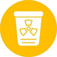 Toxic Waste Vector Icon