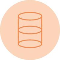 Cylinder Vector Icon