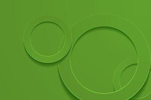 Modern olive drab backgrounds. 3d circle papercut layer background. vector