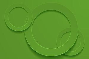 Modern olive drab backgrounds. 3d circle papercut layer background. vector