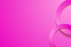 Modern pink backgrounds. 3d circle papercut layer background. vector