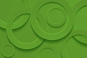 Modern olive drab backgrounds. 3d circle papercut layer background. vector