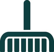 Rake Vector Icon Design