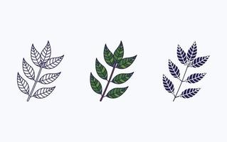Leaf icon vector design illustration