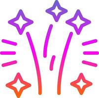 Fireworks Vector Icon Design