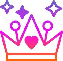 Crown Vector Icon Design