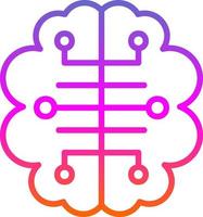 Brain Vector Icon Design