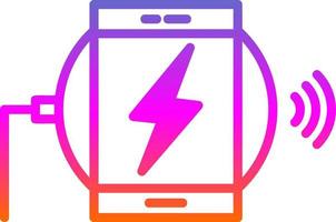 Wireless CHarger Vector Icon Design