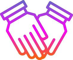 Holding Hand Vector Icon Design