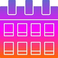 Ethiopian Calendar Vector Icon Design