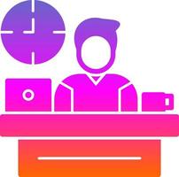 Workplace Vector Icon Design