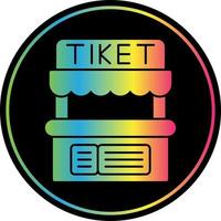 Ticket Office Vector Icon Design