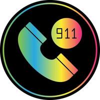 911 Vector Icon Design