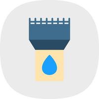 Water Tower Vector Icon Design