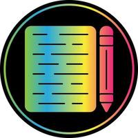 Contract Vector Icon Design