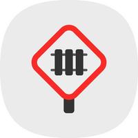 Traffic Sign Vector Icon Design