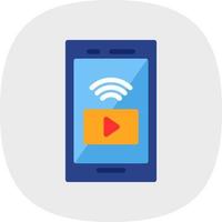 Real Media Vector Icon Design