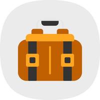 Luggage Vector Icon Design