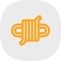 Rope Vector Icon Design