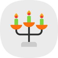 Candelabra Vector Icon Design