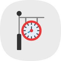 Clock Vector Icon Design