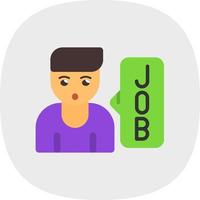 Job Vector Icon Design